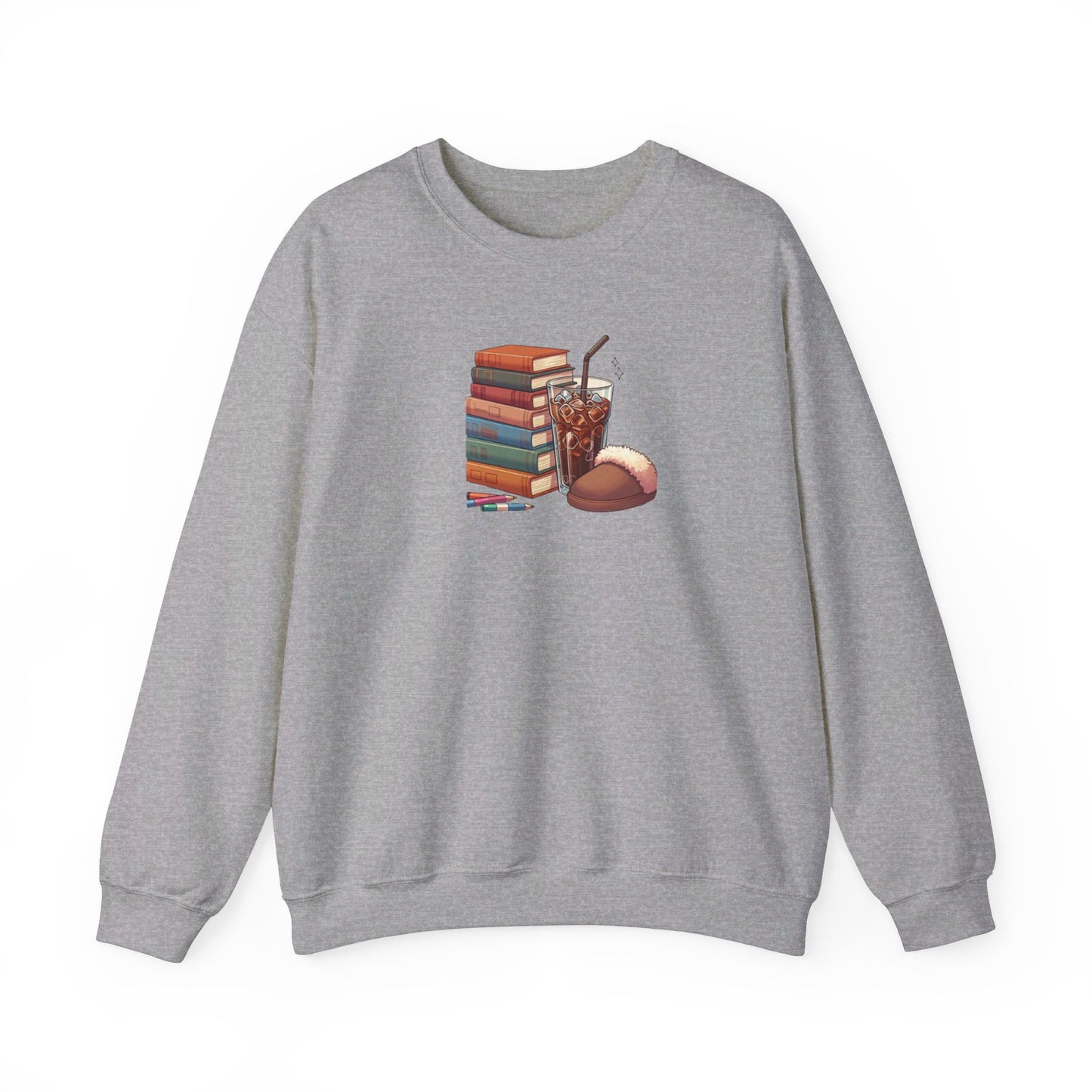 Books and Coffee Crewneck