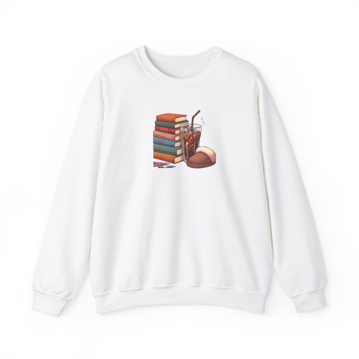 Books and Coffee Crewneck