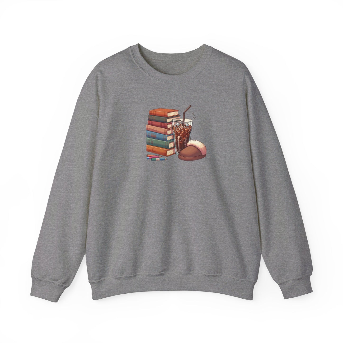 Books and Coffee Crewneck