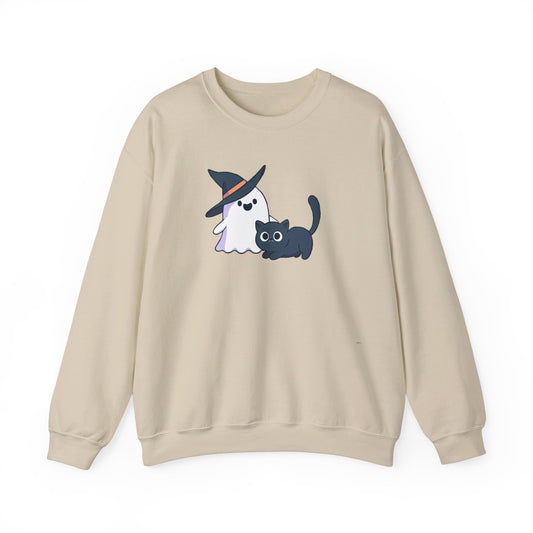 Ghost Cat Crewneck